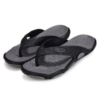summer mens round head flat beach sandals trendy color matching anti slip flip flops men flip flops hot sell footwear fashion