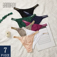 7pcs sexy lingerie bikini underwear for woman 2021 new lady seamless female panties for woman wholesale dropshipping bannirou