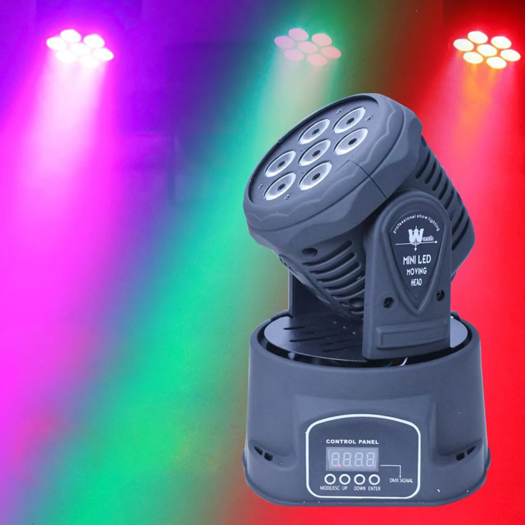 Просветильник ектор светодиодный 4 в 1 7 х10 Вт DMX512 | Освещение
