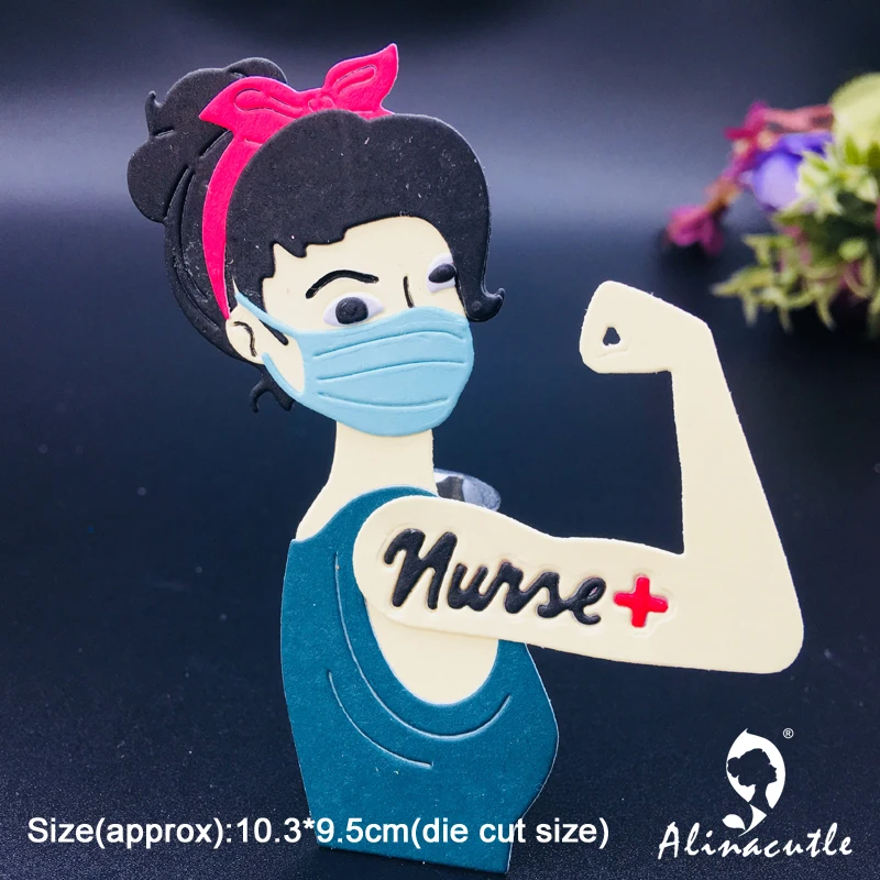 Металлическая режущая высечка для женщин и девочек скрапбукинг ручная работа