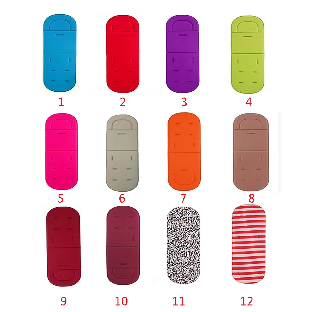 

Baby Carriage Seat Padding Baby Liner Pad Baby Strollers Accessories Pushchair Car Auto Seat Breathable Cushion