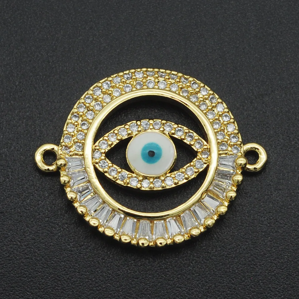 Сказочные Diy Религиозные кулоны от сглаза CZ оптом ожерелье кулон из циркона Хамса