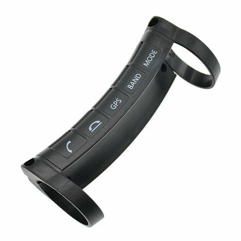 

New Arrival 2pcs Black ABS Remote Control Button Car Steering Wheel Wireless Universal Controllers For Stereo DVD