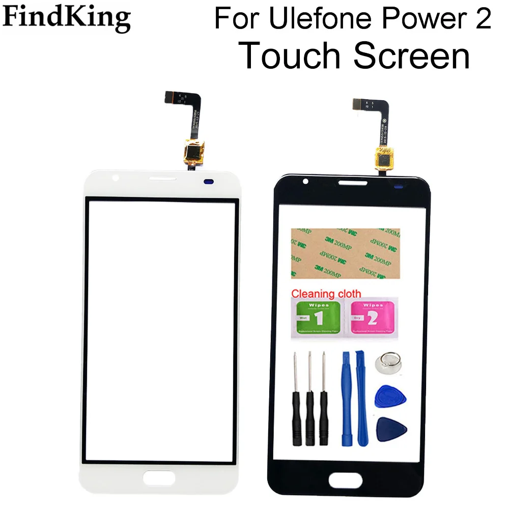 Сенсорная Панель 5 дюйма Мобильный телефон для Ulefone Power 2 сенсорный экран стекло