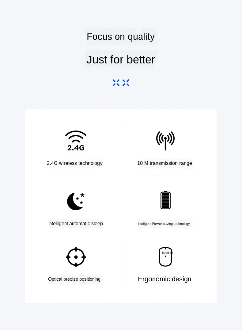 2 4 ГГц Беспроводной Мышь геймер эргономичный оптический Портативный