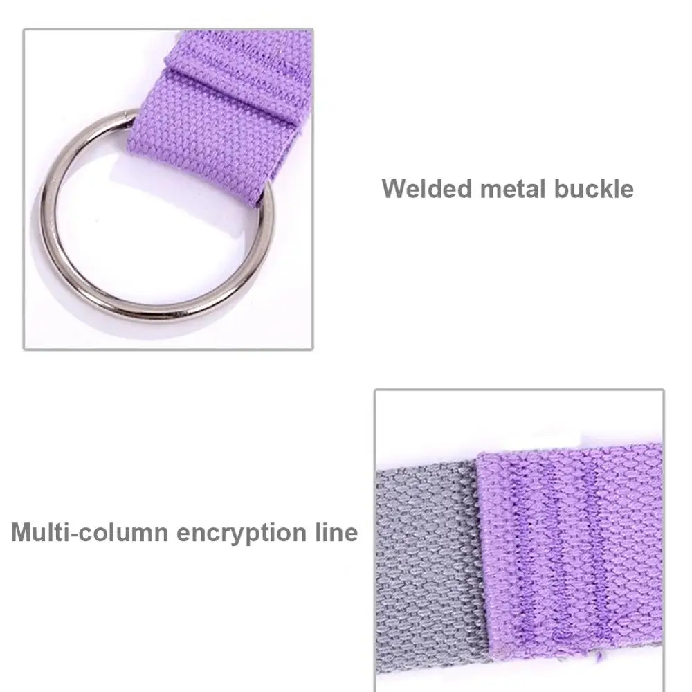 

Beginner Yoga Stretch Belt Fitness Belt Lacing Word Horse Trainer Elastic Band Adjustable Strap