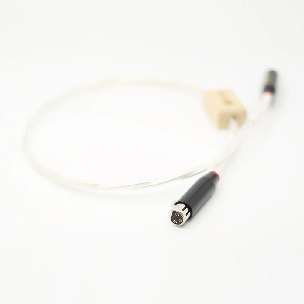 1 шт. HI-End аудио посеребренный кабель цифровой коаксиальный XLR сбалансированный HiFi