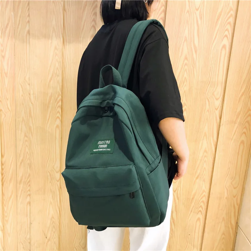 2019 нейлон браслет чистый цвет новый рюкзак на плечо японские и корейские женские