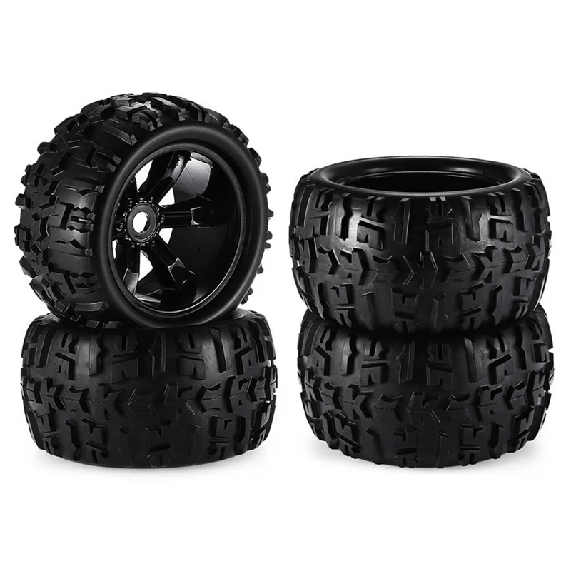 

4Pcs 150mm 1/8 Truggy Monster Truck Wheels Tires for Redcat Rovan HSP HPI Kyosho Hobao Hongnor Team Losi Baja ZD Racing