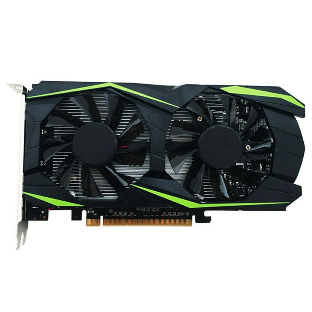 Игровая видеокарта с двумя вентиляторами DDR5 HDMI 4 Гб 128 бит | Компьютеры и офис