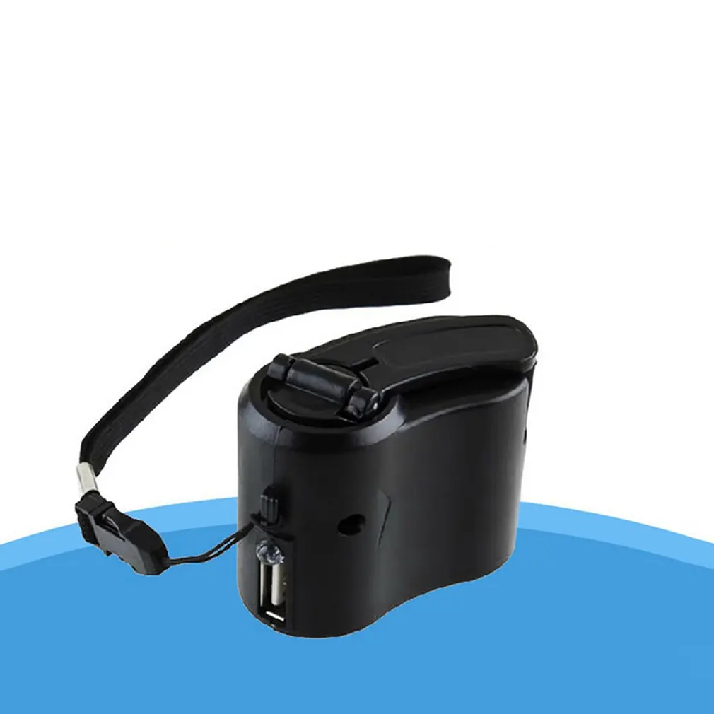 hand winding emergency charger usb hand crank manual dynamo for mp3 mp4 mobile usb pda cell phone power bank emergency charging free global shipping