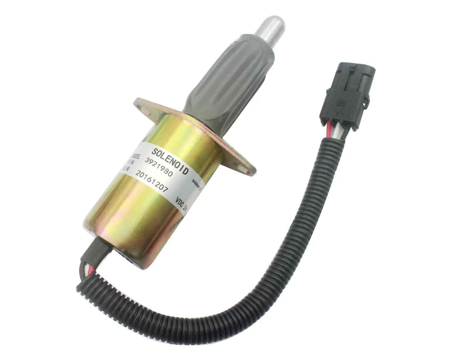 

Соленоид отключения топлива 3921980 соленоид отключения подходит для Cummins 6CT/6CTA 24V