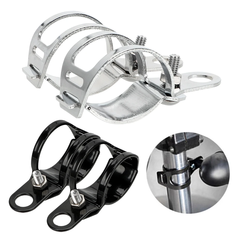 Metal For 27-31mm Front Fork Diameter Universal Motorcycle Signal Light Brackets 1pair Turn Mount Bracket | Автомобили и