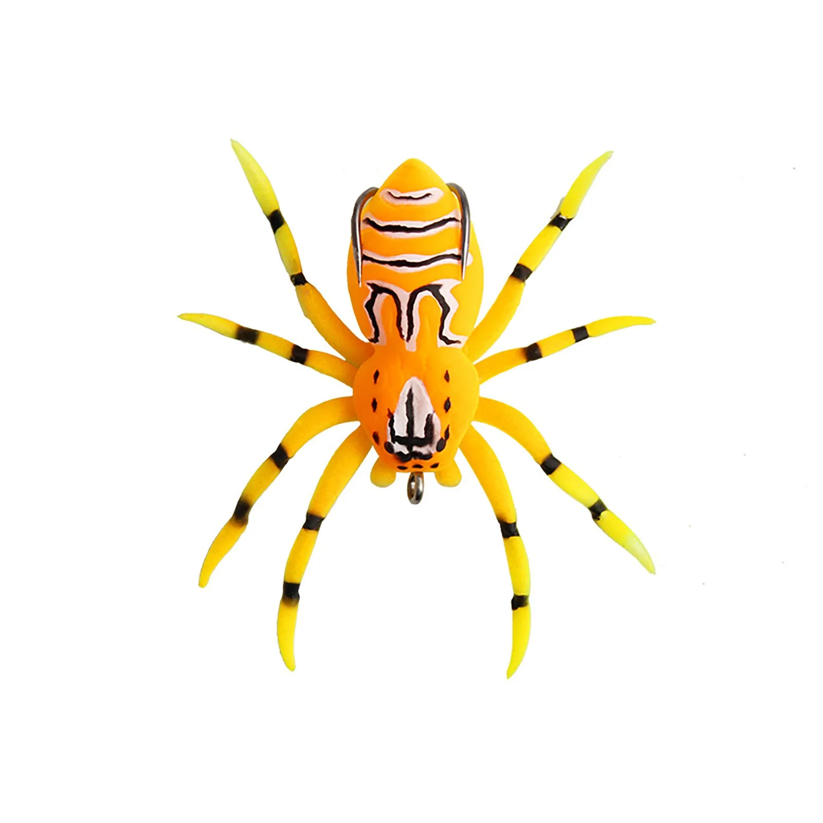 

1pcs Spider Soft Bait 8cm 6.7g Silicone Bait Artificial Softbait Lures Weedless Fishing Lure with Realistic Design Fishing suppl