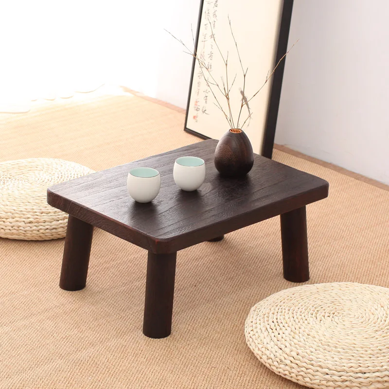 M8 в японском стиле деревянный журнальный столик для гостиной из цельного дерева