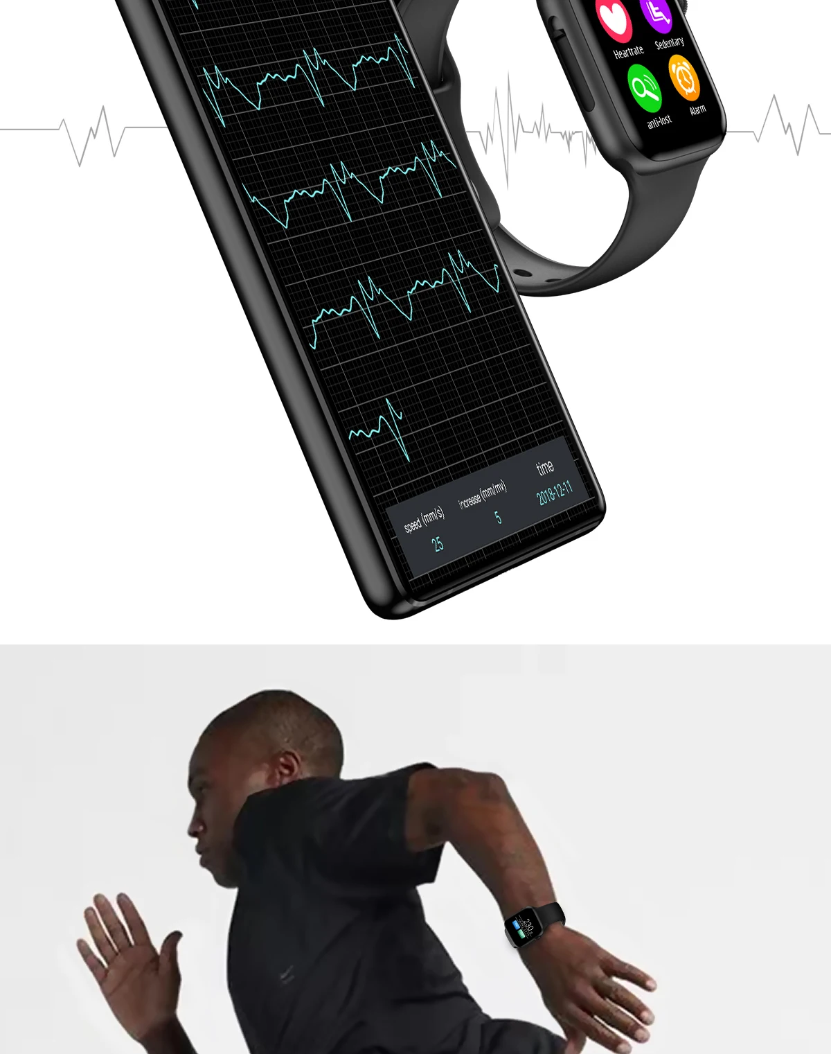 Keoker новые умные часы мужские ECG пульсометр фитнес монитор Bluetooth Вызов стилус для сенсорного экрана женщины для Apple Android телефон