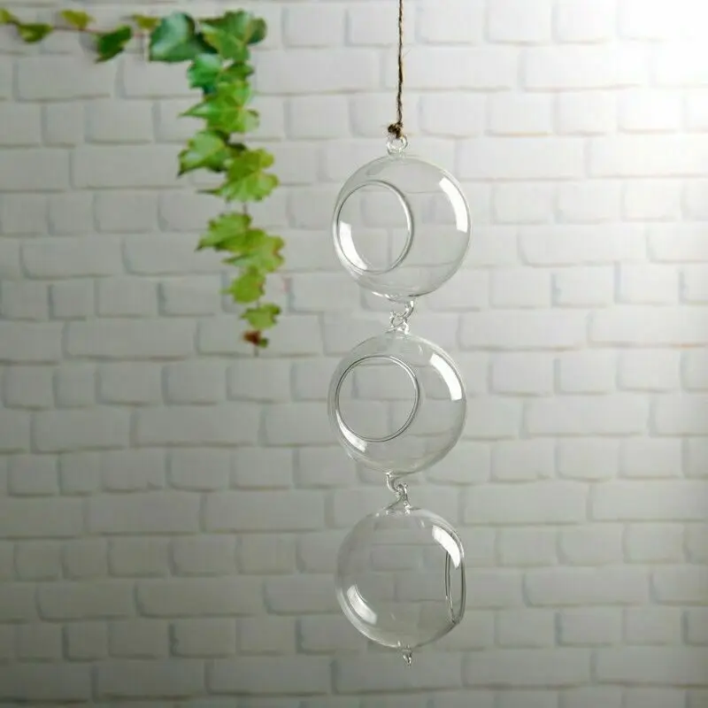 Hot Selling Home Garden Clear Glass Flower Hanging Vase Planter Terrarium Container European Micro Landscape Ecological Bottle | Дом и сад