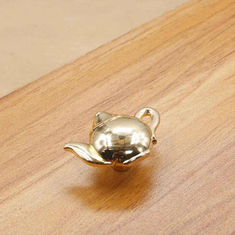 Antique Copper Vintage Cabinet Chinese-style Kitchen Black Golden Door Knobs and Handles Drawer Furniture Knob Zinc Alloy |