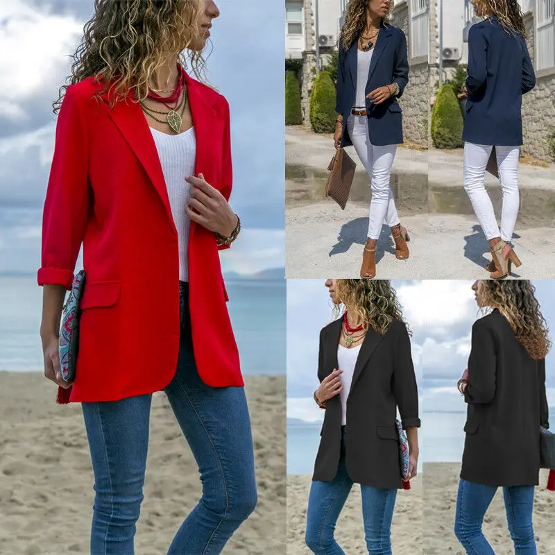 Пиджак женский красный в деловом стиле 2 цвета | Женская одежда
