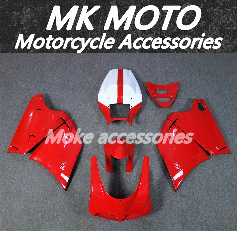 

Fairing Kit For 748 916 996 998 Bodywork Set High Quality Injection New Abs Injection Red White
