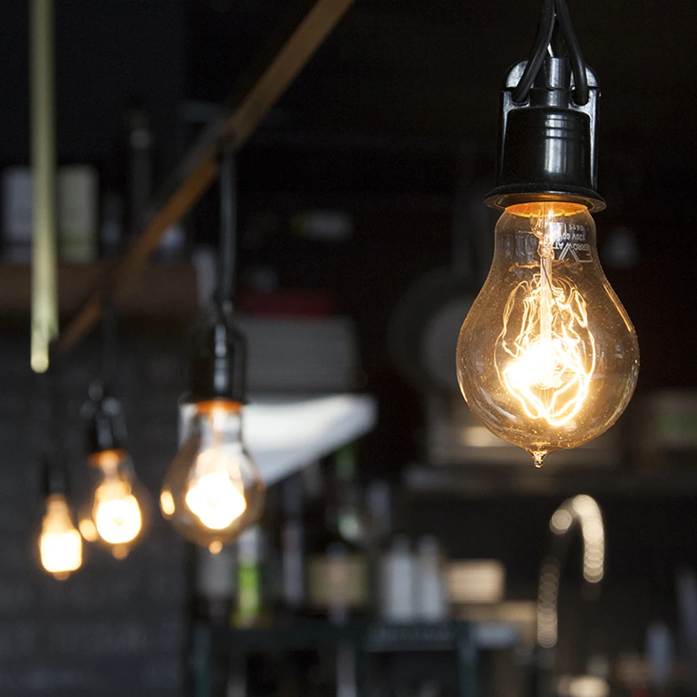 Винтажная лампа накаливания Edison E27 Лампа промышленный Декор ретро лампы 220 В 40 Вт