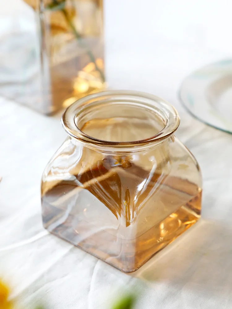 Декоративные аксессуары для гостиной стеклянная ваза с лазерной симфонией