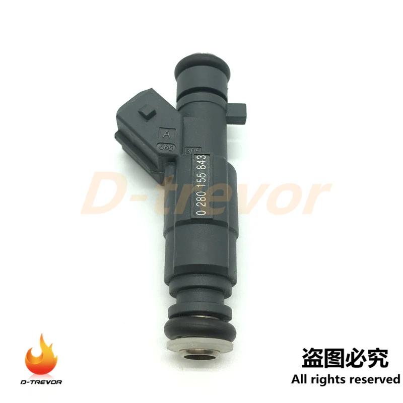 1 шт. OEM 0280155843 Топливные форсунки для RENAULT CLIO II 1999 2003 MEGANE 1998 6 8V|Топливный инжектор| |