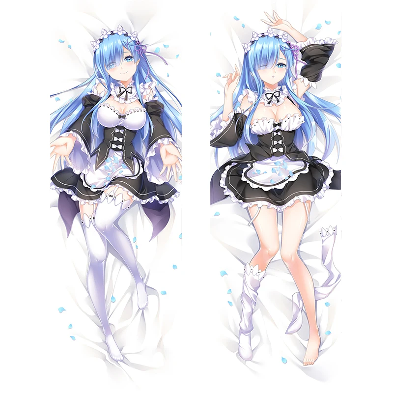 Re:Life in a different world from zero Rem Ram waifu bedding set anime body pillow ropa de cama | Дом и сад