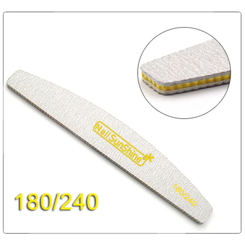 Профессиональный прочная широкая пилочки для ногтей наждачная бумага придание