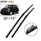 Щетки стеклоочистителя для Fiat 500L 2012 2013 2014 2015 2016 2017 2018 2019 2020 26 дюймов