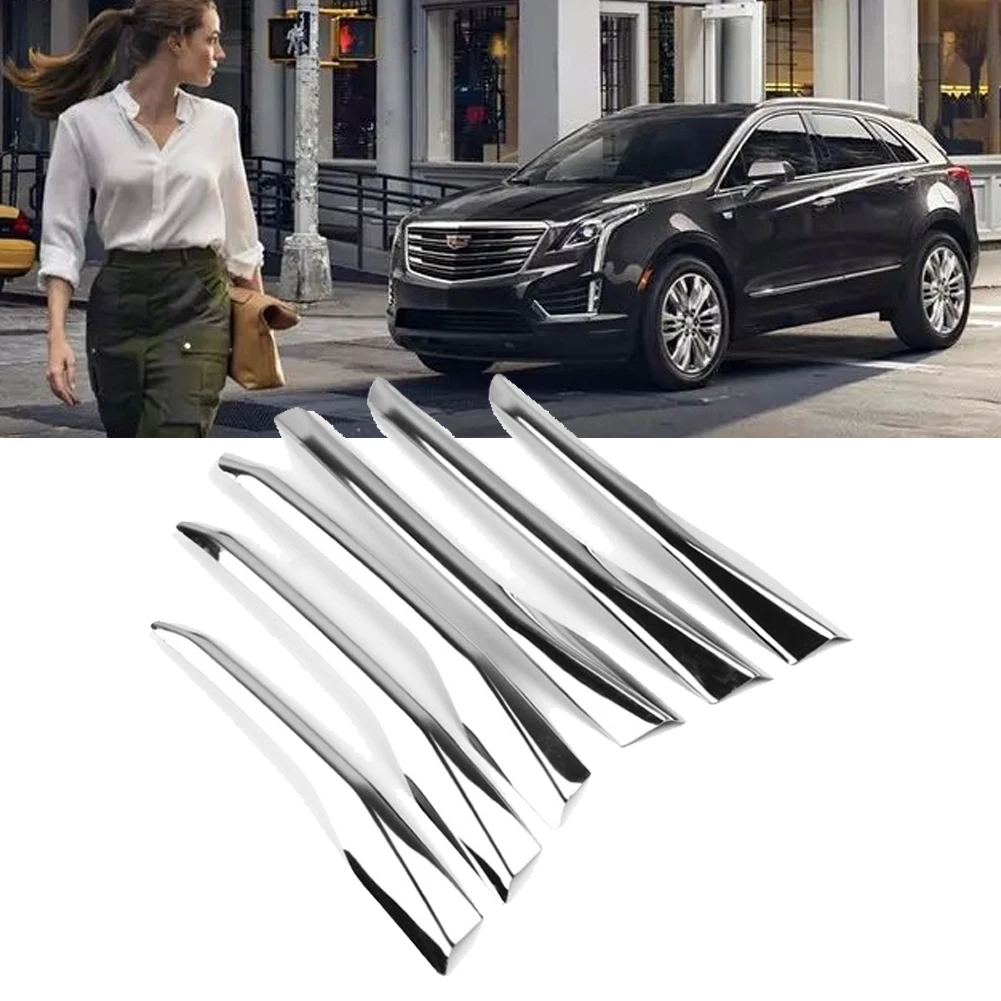 Хромированный яркий передний противотуманный светильник обшивка 6 шт. для Cadillac XT5