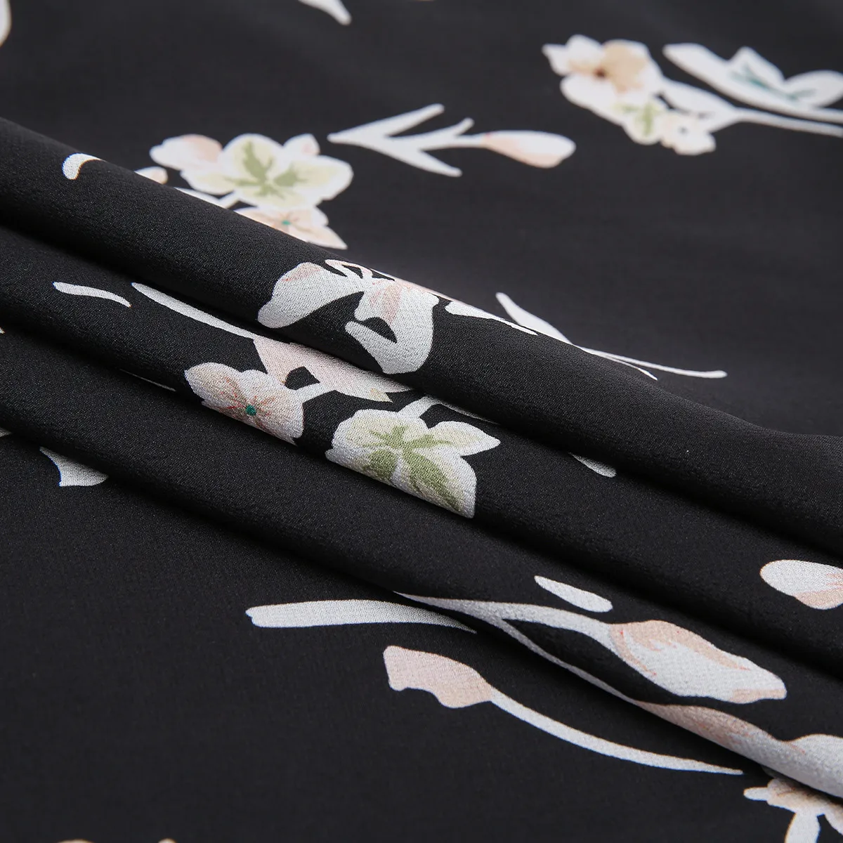 

masigoch summer 2021 100% silk print micro-pleated skirt women