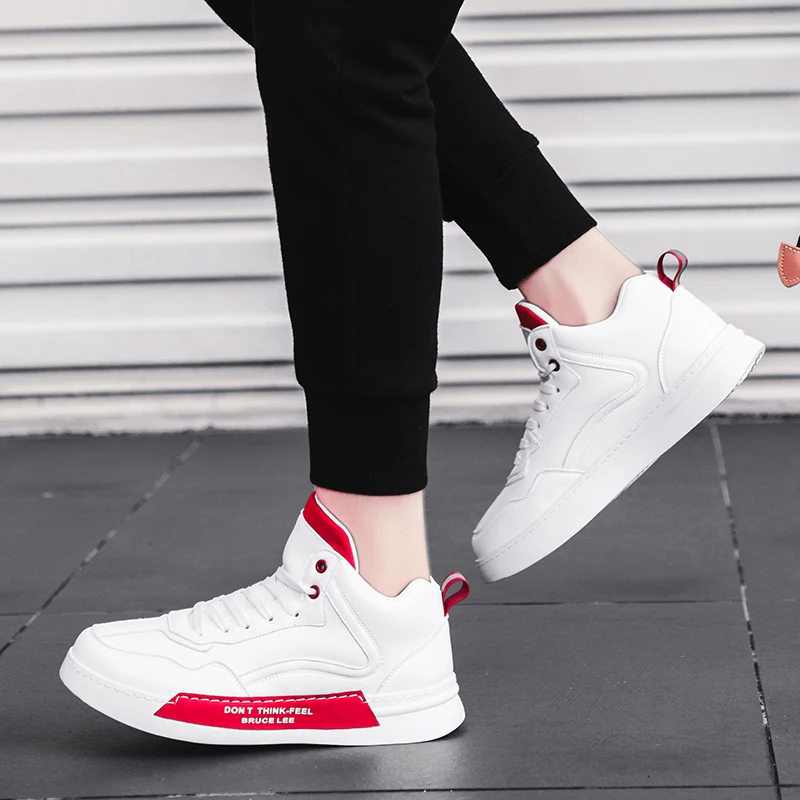 

Shoes For Men Casual Man Shoes Casual Men High Top Sneakers Mens Hot Sale Fashion Sports Men's Black Causal Leisure Male