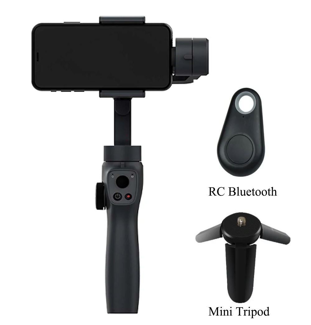 Funsnap cappure2 3 осевой Ручной Стабилизатор для смартфона Samsung Iphone X XR 8 7 Gopro камера Action