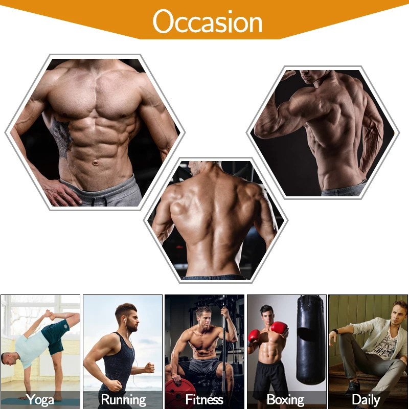 Мужская корректирующая майка для тела полимерный тренировочный жилет похудения