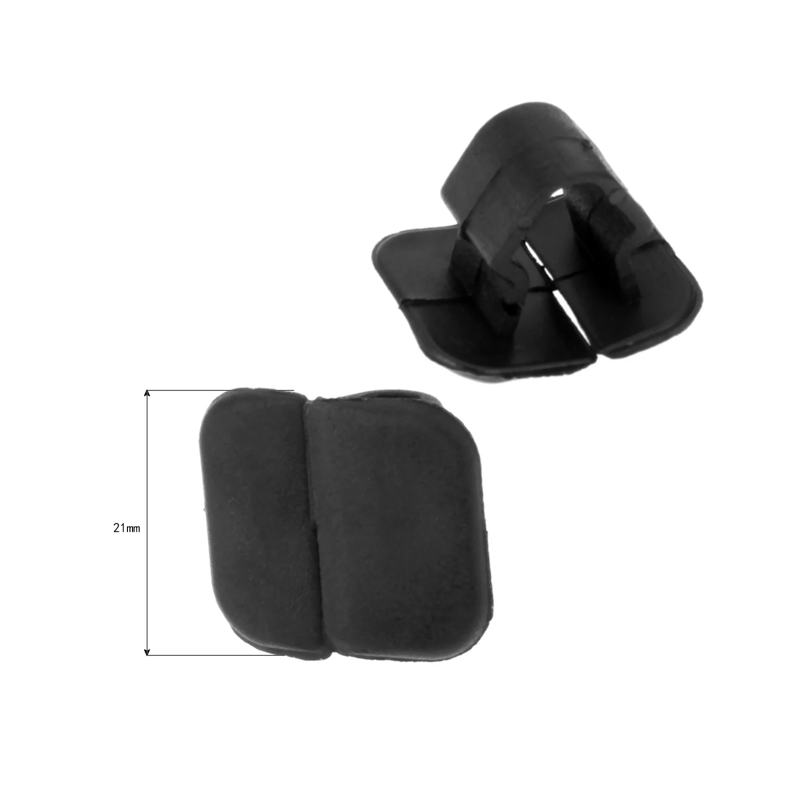 50 шт. хлопковая изоляционная подкладка пластиковые фиксаторы для капота клипсы V