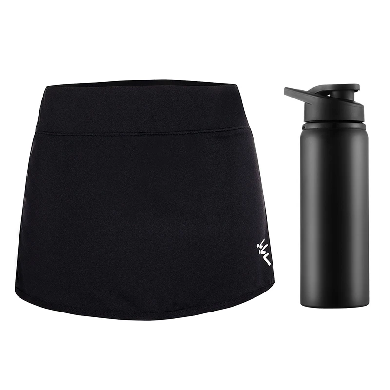 

Женская Спортивная юбка для активного отдыха, легкая юбка из нержавеющей стали, Спортивная бутылка, прямой питьевой велосипедный чайник