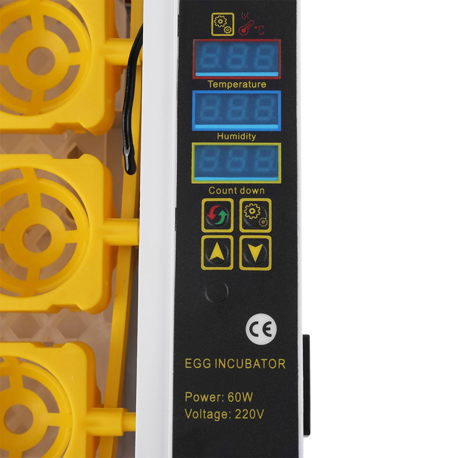 24 яиц инкубатор Контроль температуры цифровой автоматический курочка цыпленок
