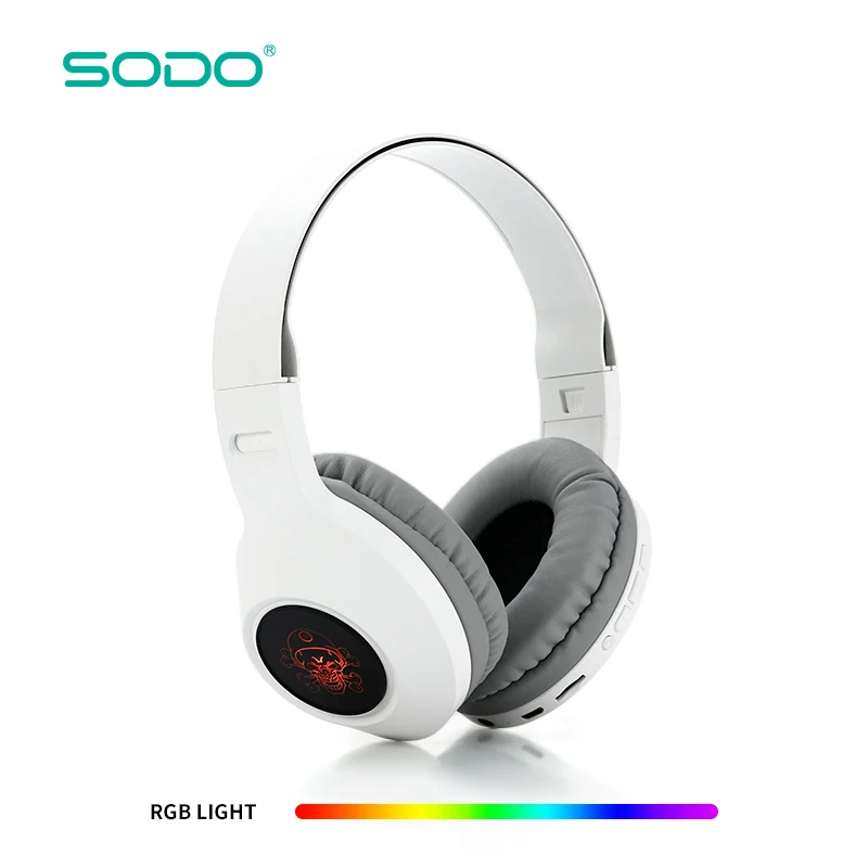 

2 in 1 SODO SD701 Foldable NFC Hifi Stereo Wireless Over Headphones V5.0 with Mic Support TF Card BT5.0Headphones MH1 Speakers