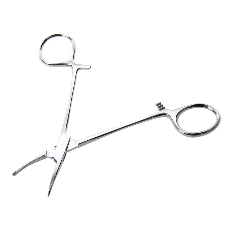 Новые 5-дюймовые рыболовные Hemostat запорные зажимы щипцы из нержавеющей стали с