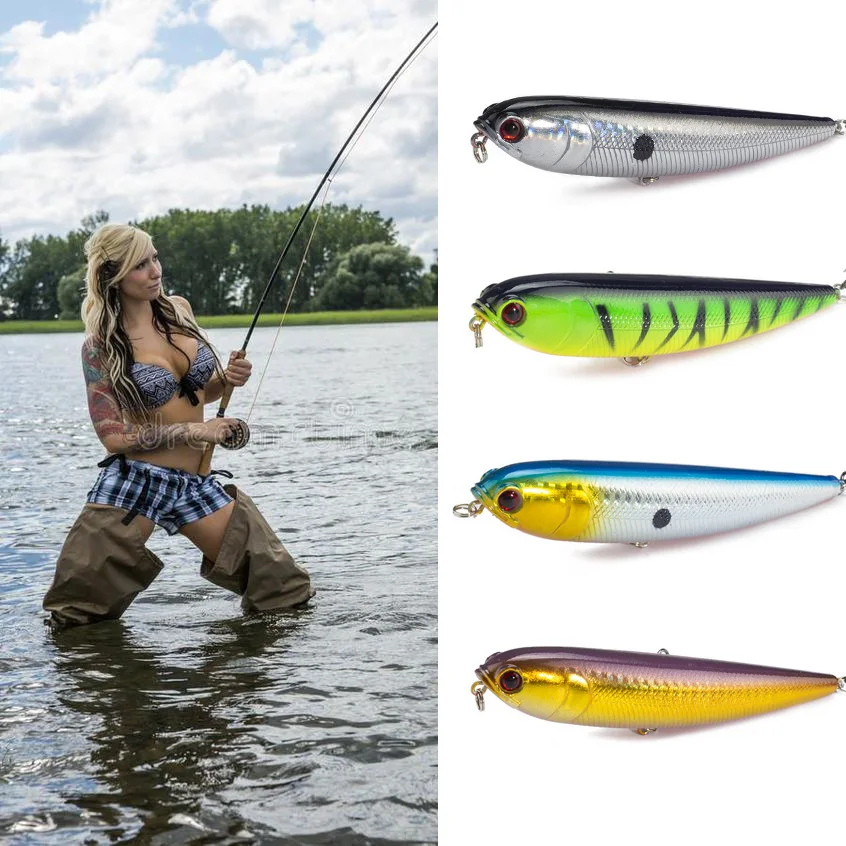 1 шт. рыболовная приманка карандаш для собак 12 см/22 г|fishing tackle|pencil lurehard lure |