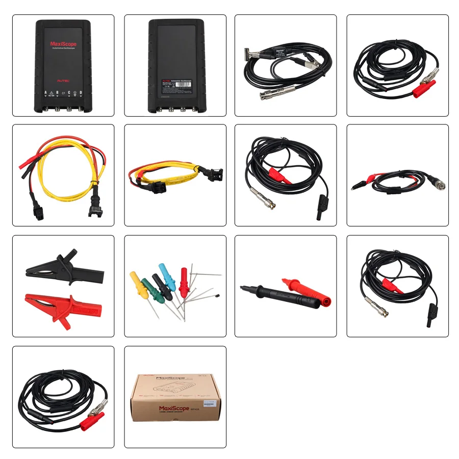FOR Autel MaxiScope MP408 4 Channel Automotive Oscilloscope Basic Kit Works with Maxisys MS906BT MS908 MS908PRO oscilloscope