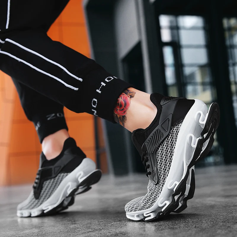 Мужская модная дышащая обувь Лидирующий бренд Удобные кроссовки Повседневная