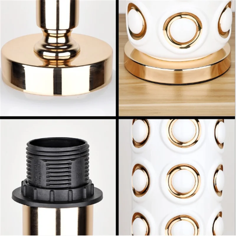 Modern Luxurious Ceramic Table Lamp Bed Room Foyer Entrance Fashion Desk Reading Light 190175 | Лампы и освещение