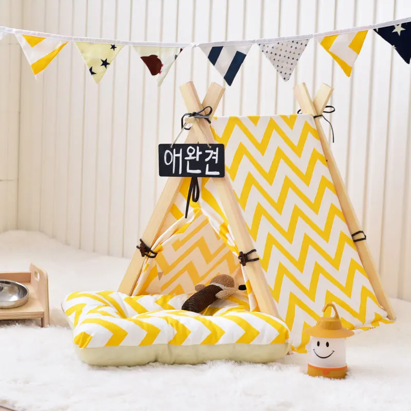 LK1643 креативная Всесезонная палатка для домашних животных моющаяся кошка точка