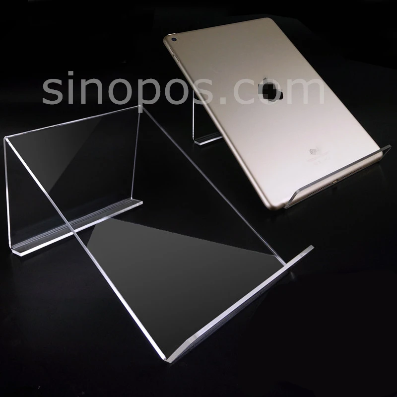 Акриловый держатель для планшета прозрачная полка plexi книги подставка