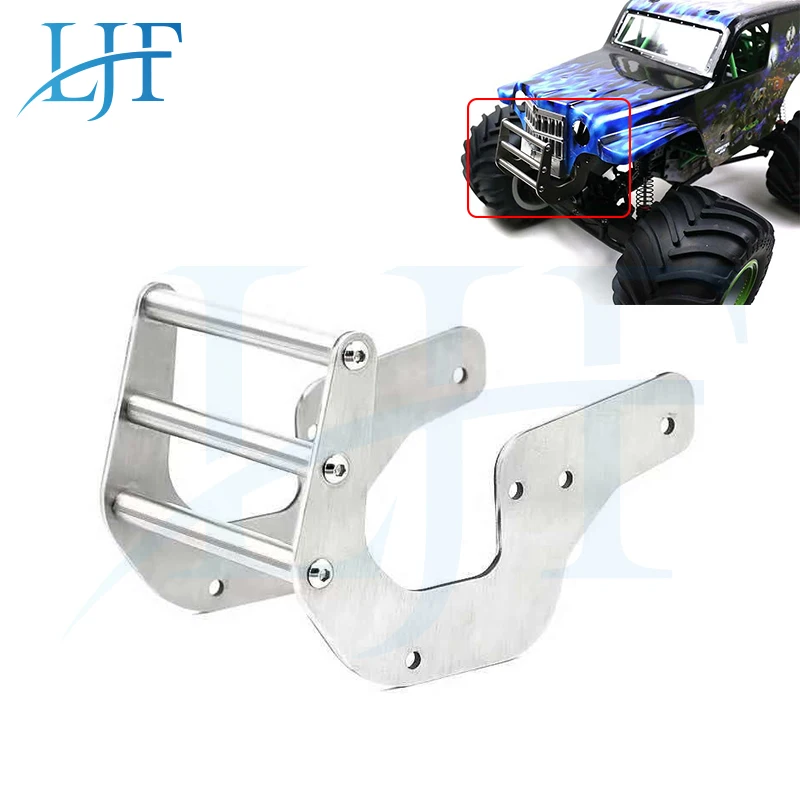 

LJF LOSI LMT 4WD Solid Axle Monster Truck Bigfoot Off-Road Vehicle Front Bumper Metal Front Anti-collision Protection Bar L253