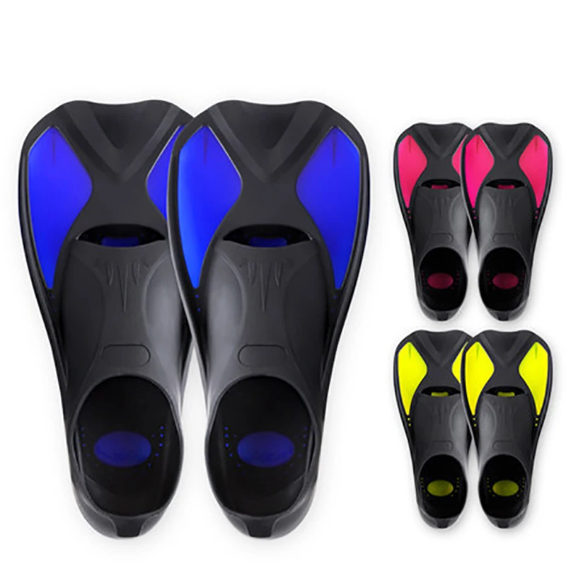 

Snorkeling Diving Swimming Fins Adult/Kids Flexible Comfort Swimming Fins Submersible Foot Children Fins Flippers Water Sports