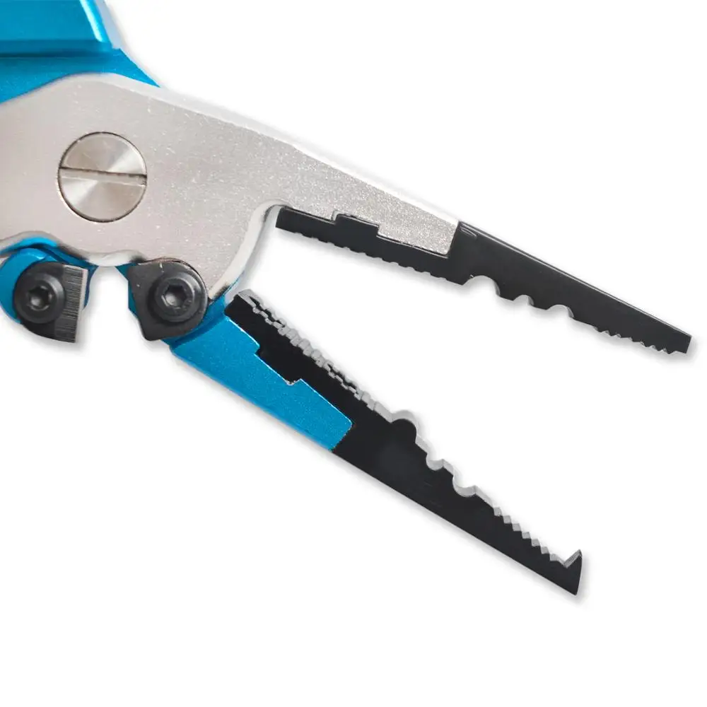 Алюминиевые рыболовные плоскогубцы съемник крючков оплетка для резки и