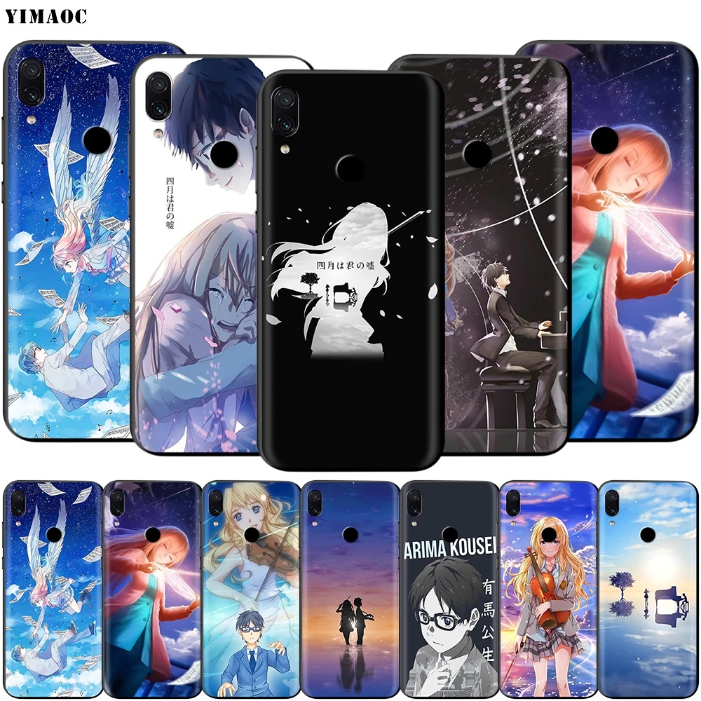 Чехол Your lie в апреле для Xiaomi Redmi MI Note MAX 3 6 6A 7 8 9 9A 9C 10 se A1 A2 Lite GO F1 A3 K30 Poco F2 Pro|Бамперы| |